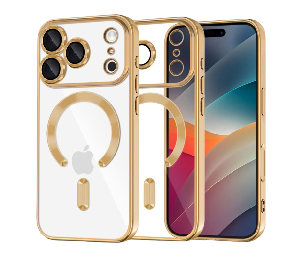 TECH-PROTECT Magflex Magsafe do Iphone 17 Pro Shiny Gold 5906302319718 - 1359675 - zdjęcie